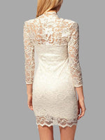 NEW FEELING Womens White Mini Dresses