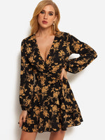 ODM Ladies Long Sleeve Mini Dress