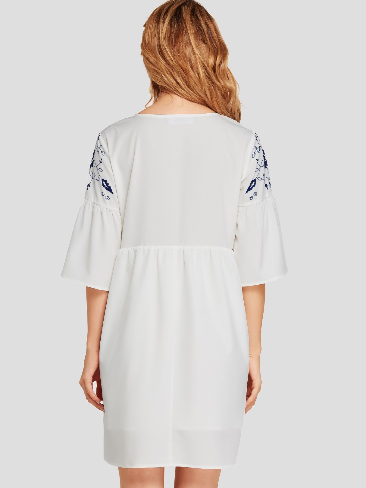 ODM Ladies Half Sleeve Dress