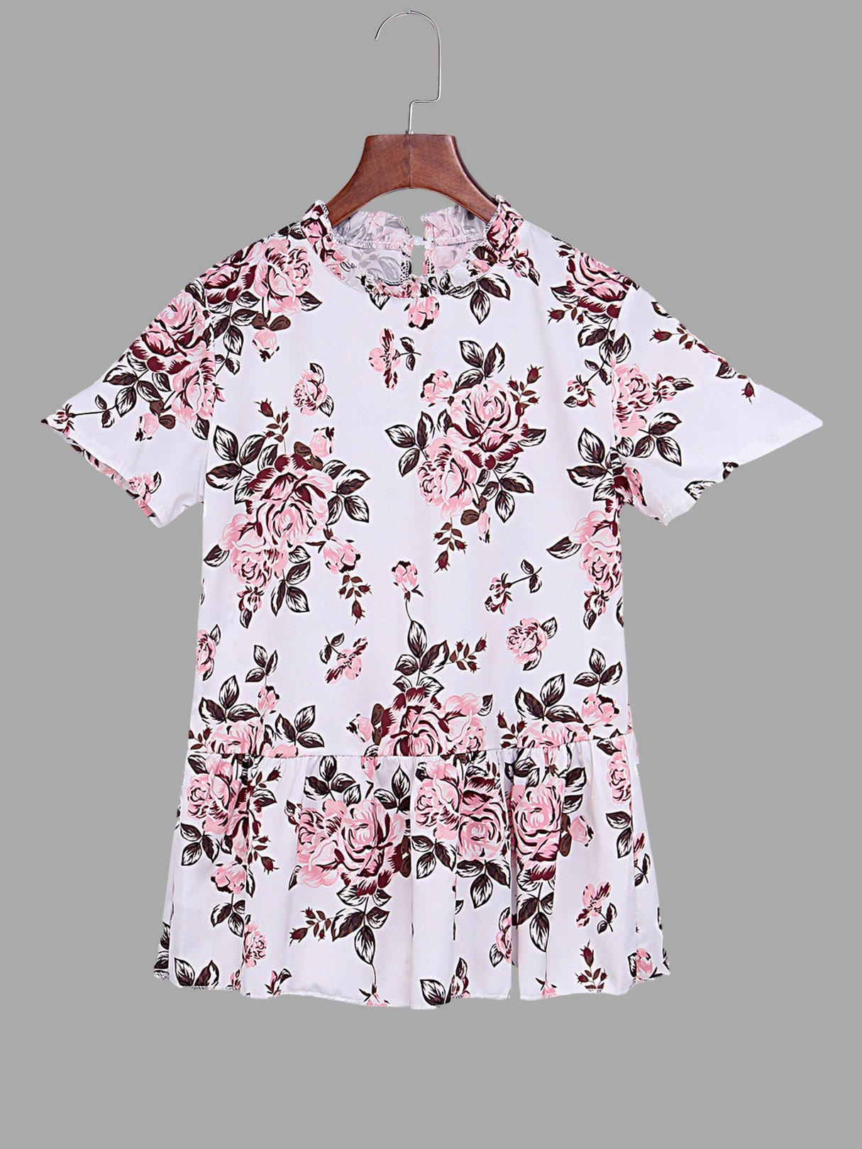 NEW FEELING Womens White T-Shirts