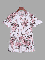 NEW FEELING Womens White T-Shirts