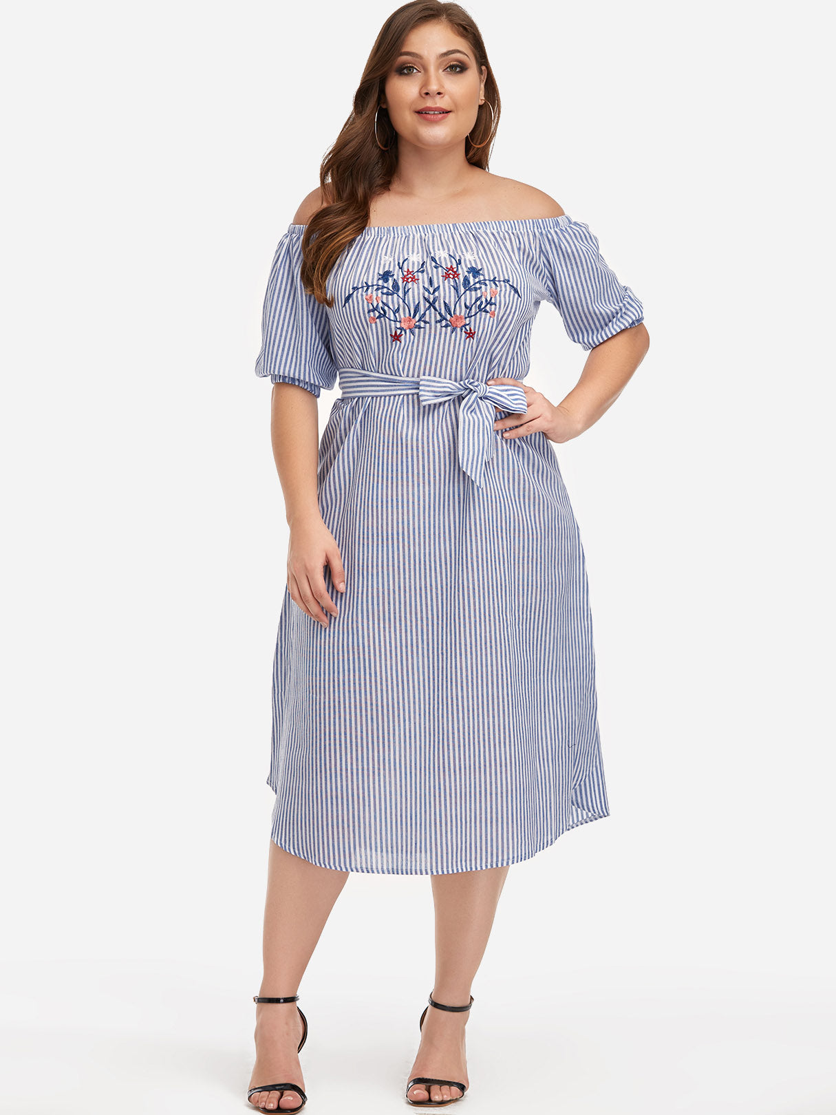 OEM ODM Womens Half Sleeve Plus Size Dresses