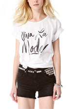 Wholesale T-Shirt With Handwriting Print
