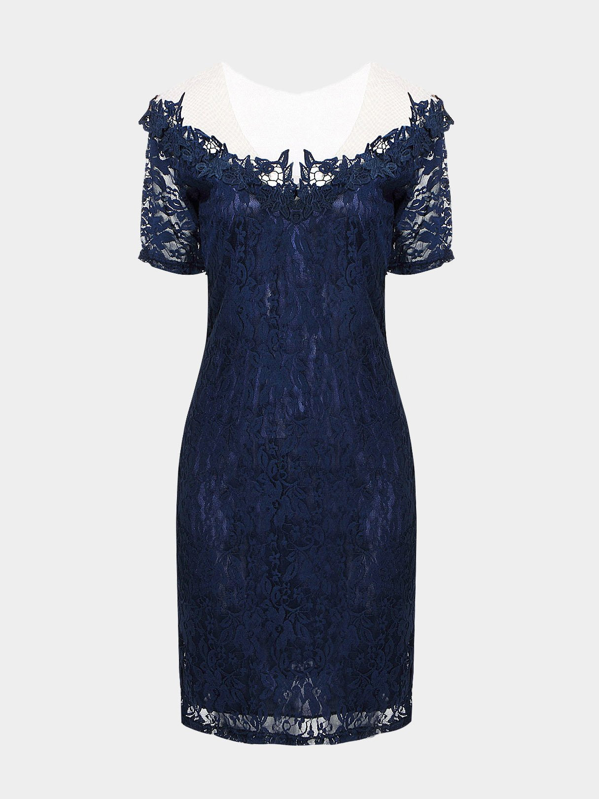 Wholesale V-Neck Lace Sexy Dress