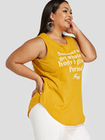OEM Ladies Yellow Plus Size Tops