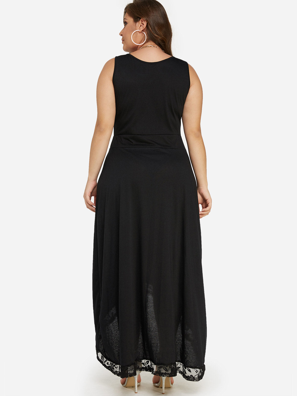 NEW FEELING Womens Black Plus Size Dresses
