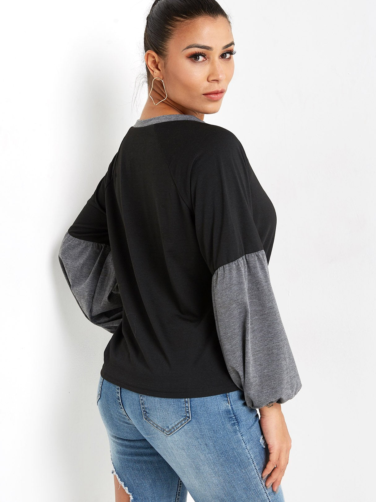 Custom Womens Long Sleeve Top