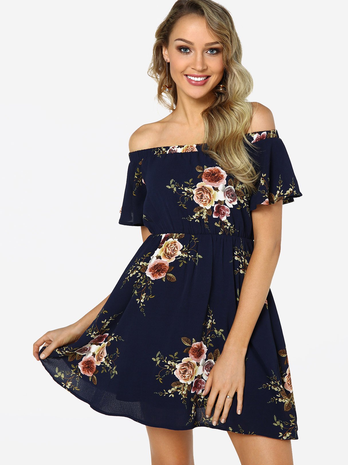 ODM Ladies Short Sleeve Dresses
