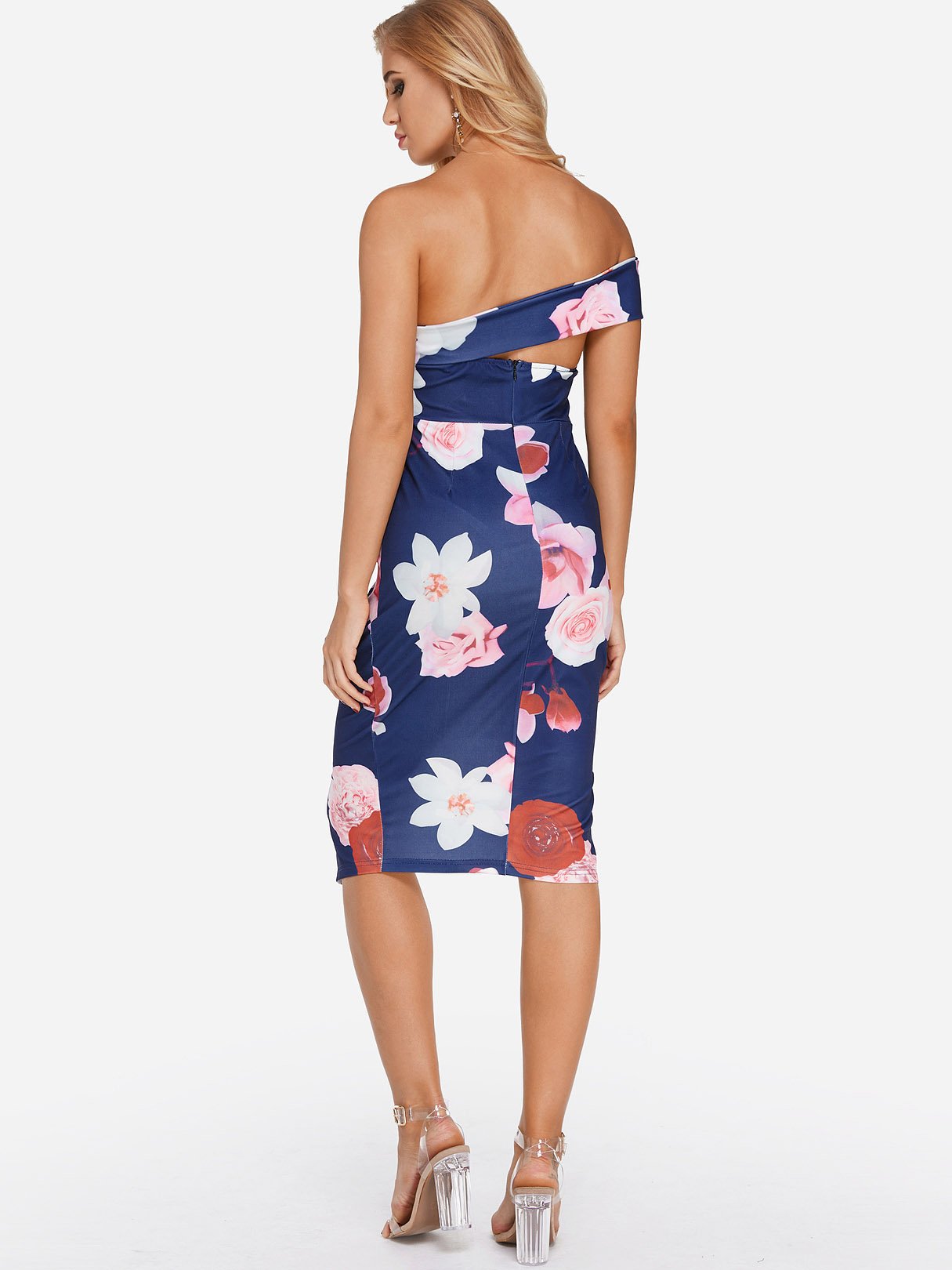 NEW FEELING Womens Floral Floral Dresses