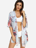 ODM Ladies Half Sleeve Bathing Suit Cover Ups