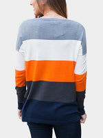 NEW FEELING Womens Orange T-Shirts