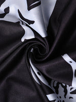 Custom Black Velvet Dress Styling