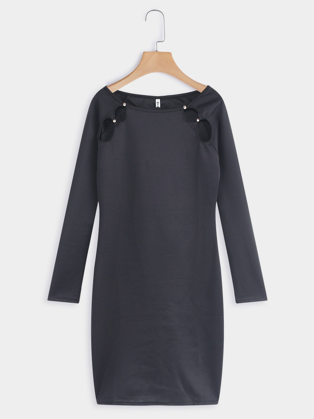 OEM Ladies Black Bodycon Dresses