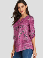 OEM Ladies Pink Blouses