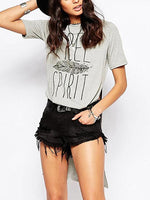 OEM Ladies Grey T-Shirts