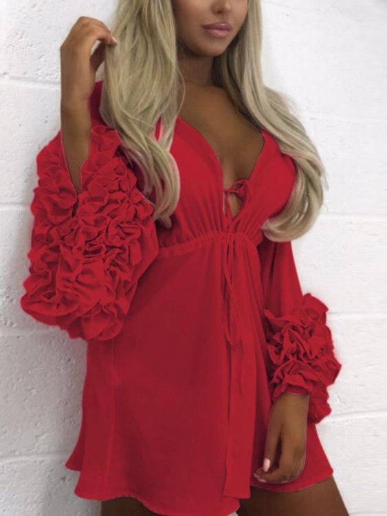 OEM ODM Womens Red Cover-Ups