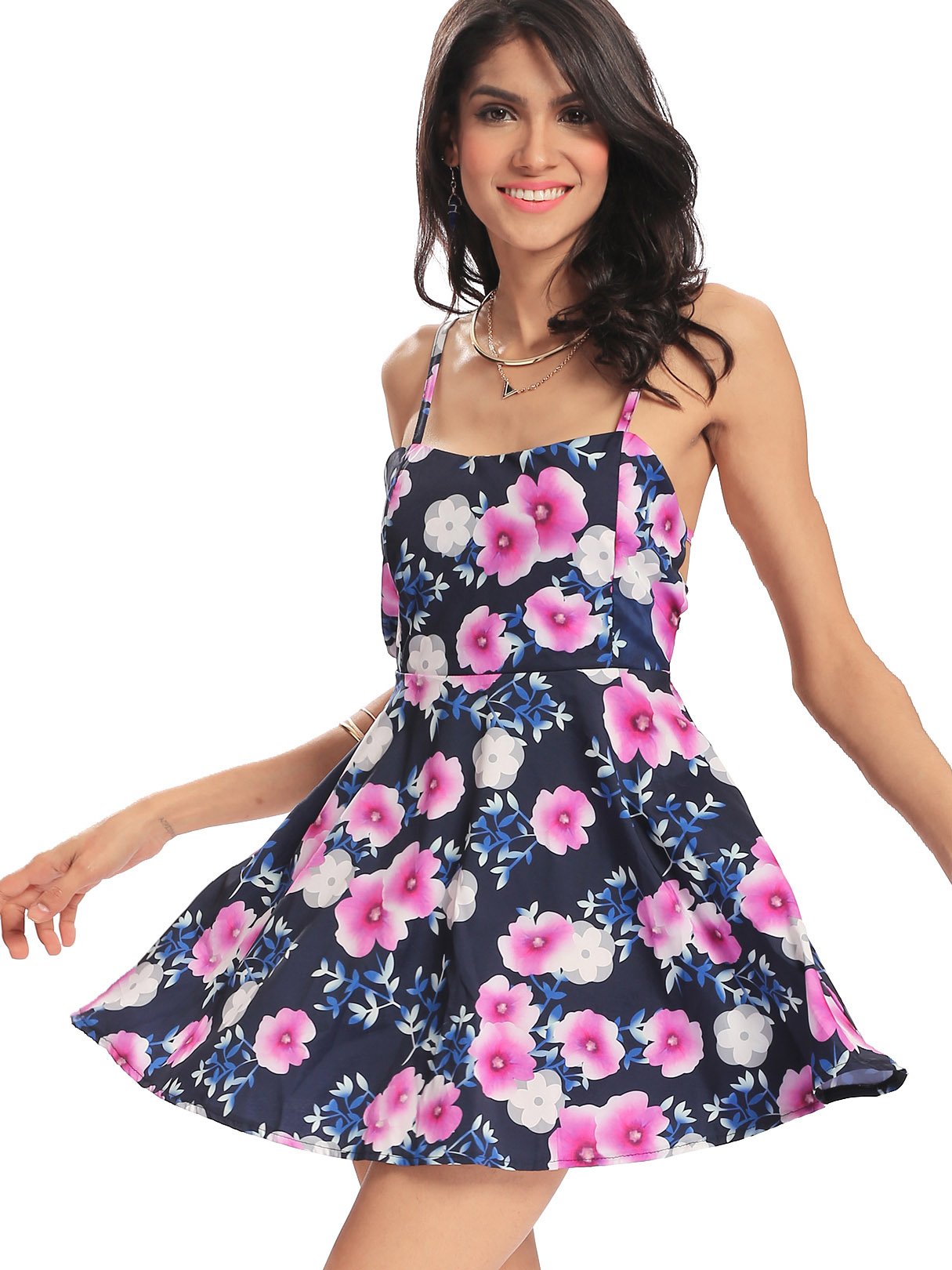 OEM Ladies Floral Floral Dresses