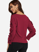 Custom Women's Fashion Tops And Blouses