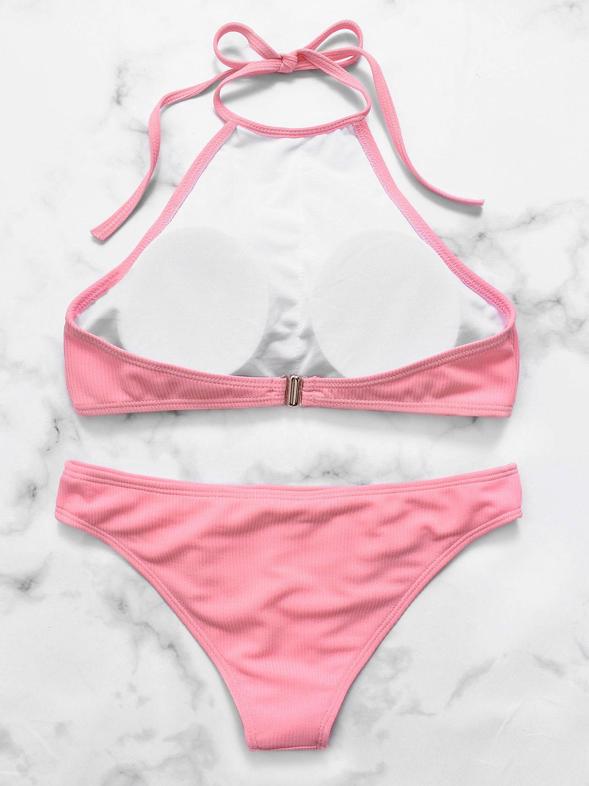 NEW FEELING Womens Pink Bikinis