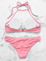 NEW FEELING Womens Pink Bikinis