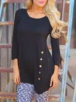 OEM Ladies Black T-Shirts