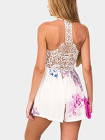 NEW FEELING Womens White Playsuits