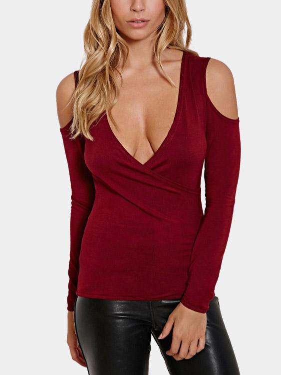NEW FEELING Womens Black T-Shirts