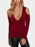 NEW FEELING Womens Black T-Shirts