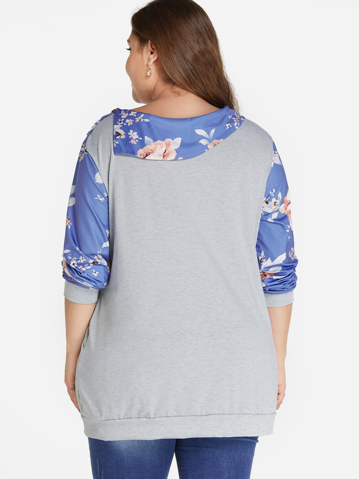 NEW FEELING Womens Multi Plus Size Tops