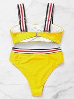 Black Halter Bikini Top
