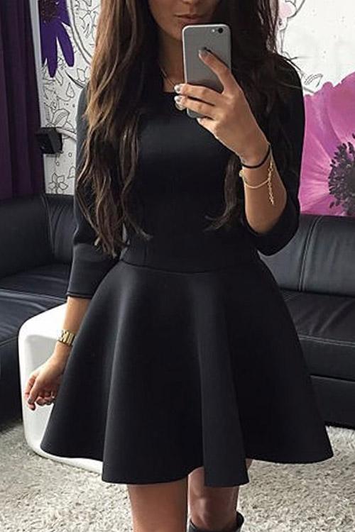 OEM ODM Womens Black Mini Dresses