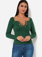 ODM Ladies Long Sleeve T-Shirts