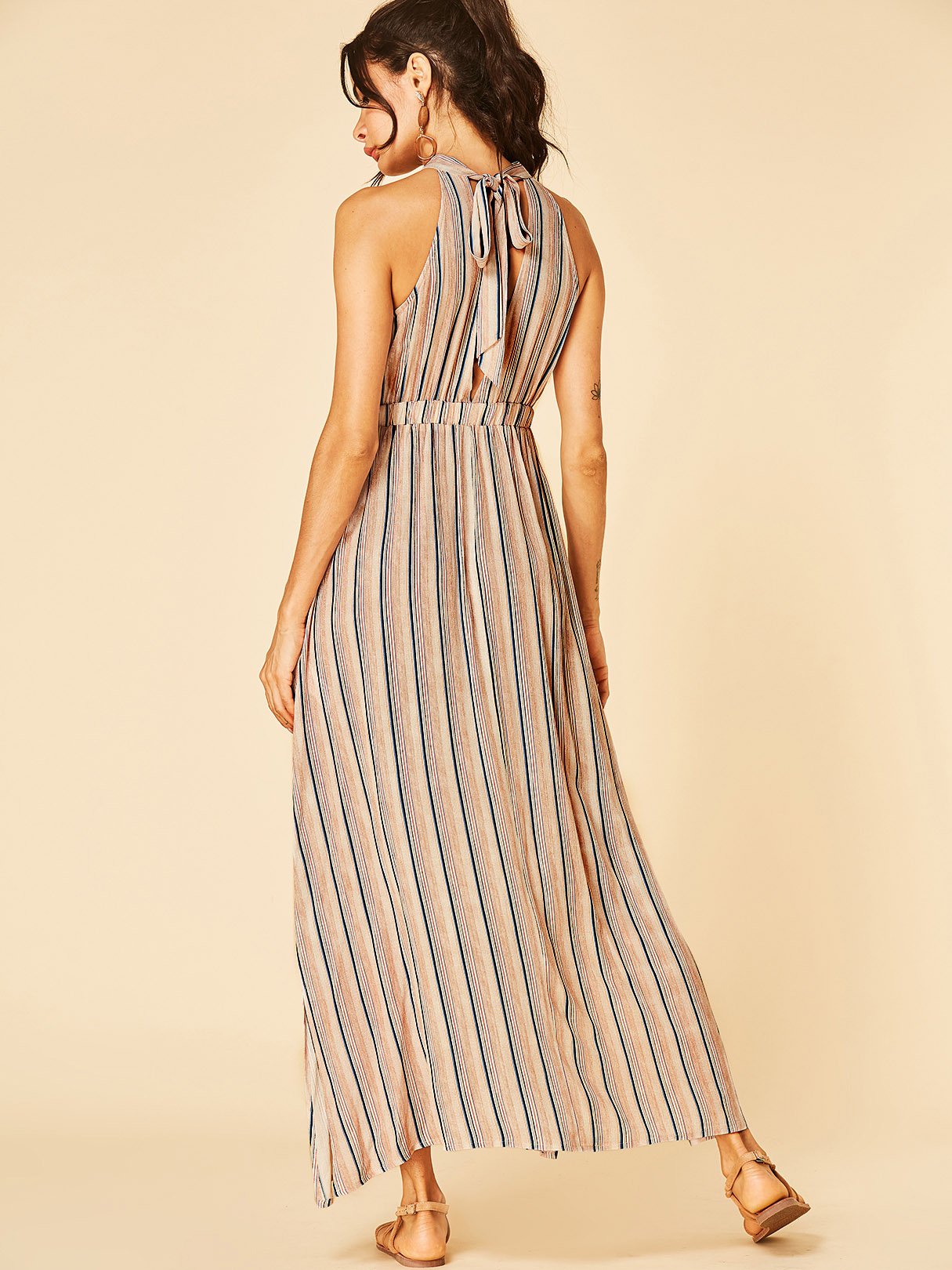 ODM Ladies Sleeveless Casual Dress