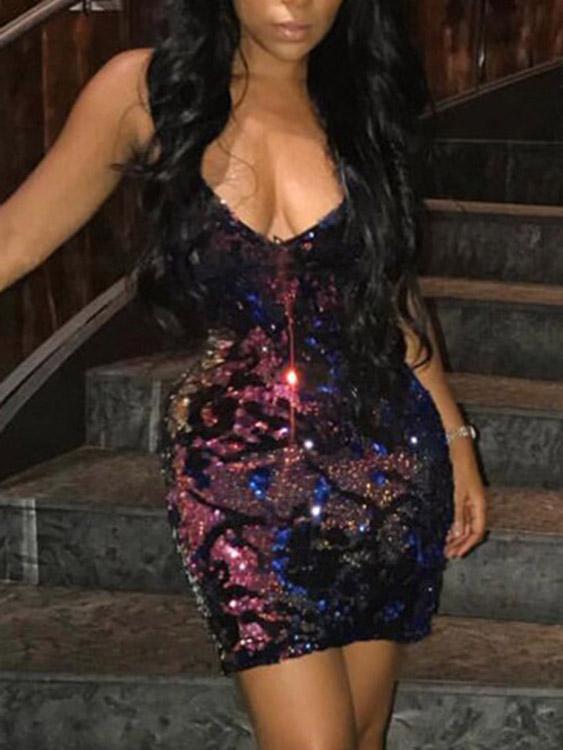 ODM Ladies Sleeveless Sexy Dress