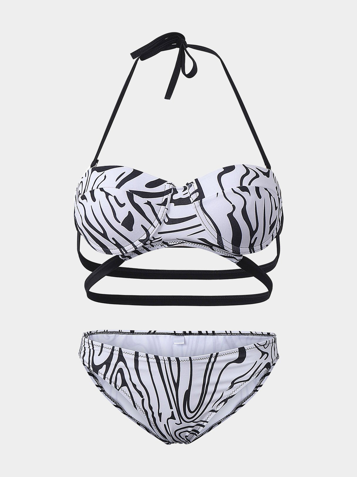 NEW FEELING Womens Multi Bikinis