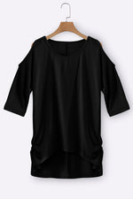 Womens Purple Shirts Blouses