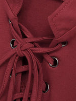 Custom Red Halter Neck Prom Dress