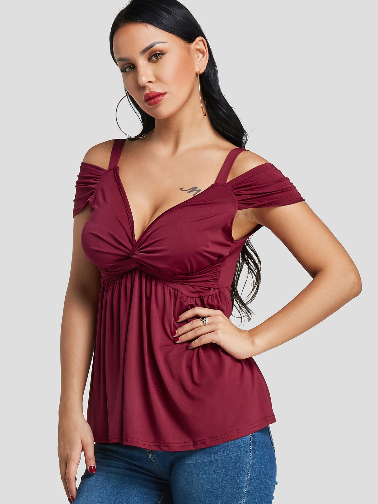 ODM Ladies Short Sleeve Top