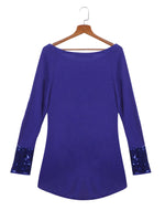 OEM Ladies Blue T-Shirts