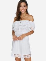 ODM Ladies Short Sleeve Mini Dresses