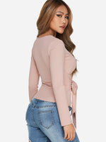 NEW FEELING Womens Pink T-Shirts