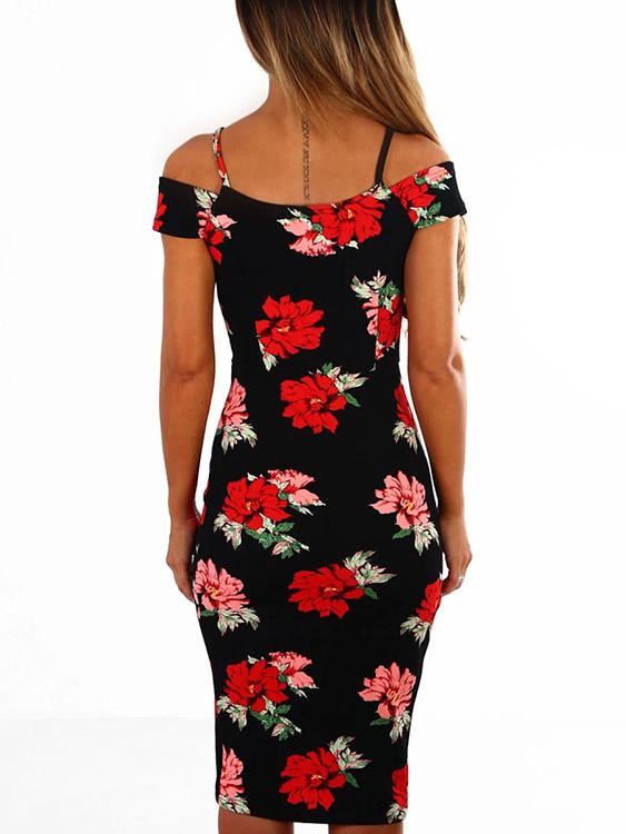OEM Ladies Floral Floral Dresses