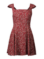 OEM Ladies Burgundy Casual Dresses