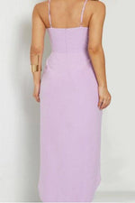 NEW FEELING Womens Purple Maxi Dresses