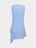 NEW FEELING Womens Light Blue Camis