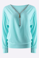 OEM Ladies Blue T-Shirts