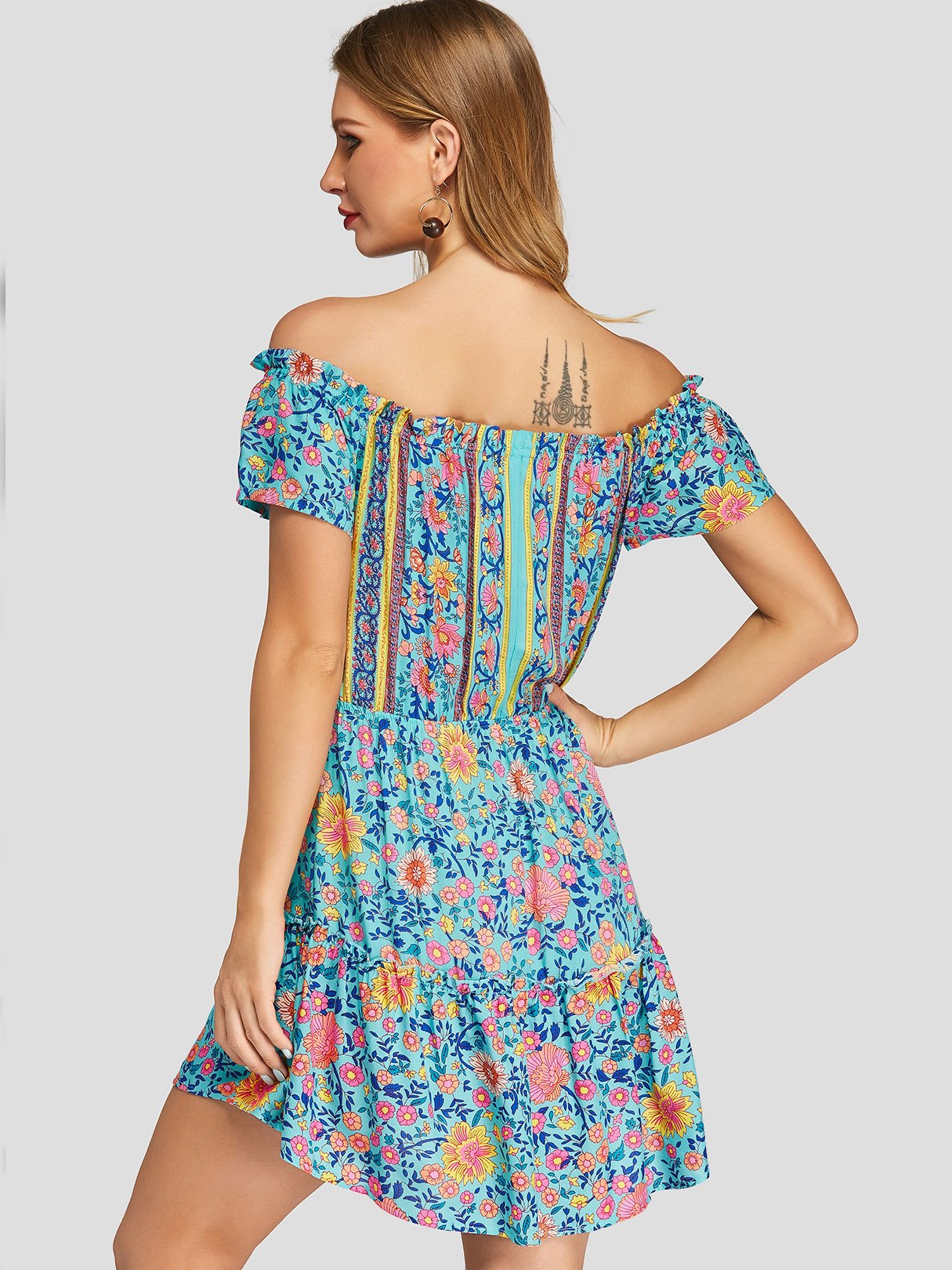 ODM Ladies Short Sleeve Dresses