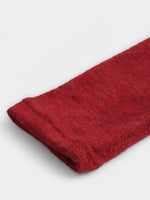 Custom Red V Neck Sweater Dress