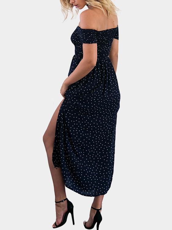 NEW FEELING Womens Black Maxi Dresses