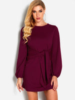 OEM Ladies Red Casual Dresses